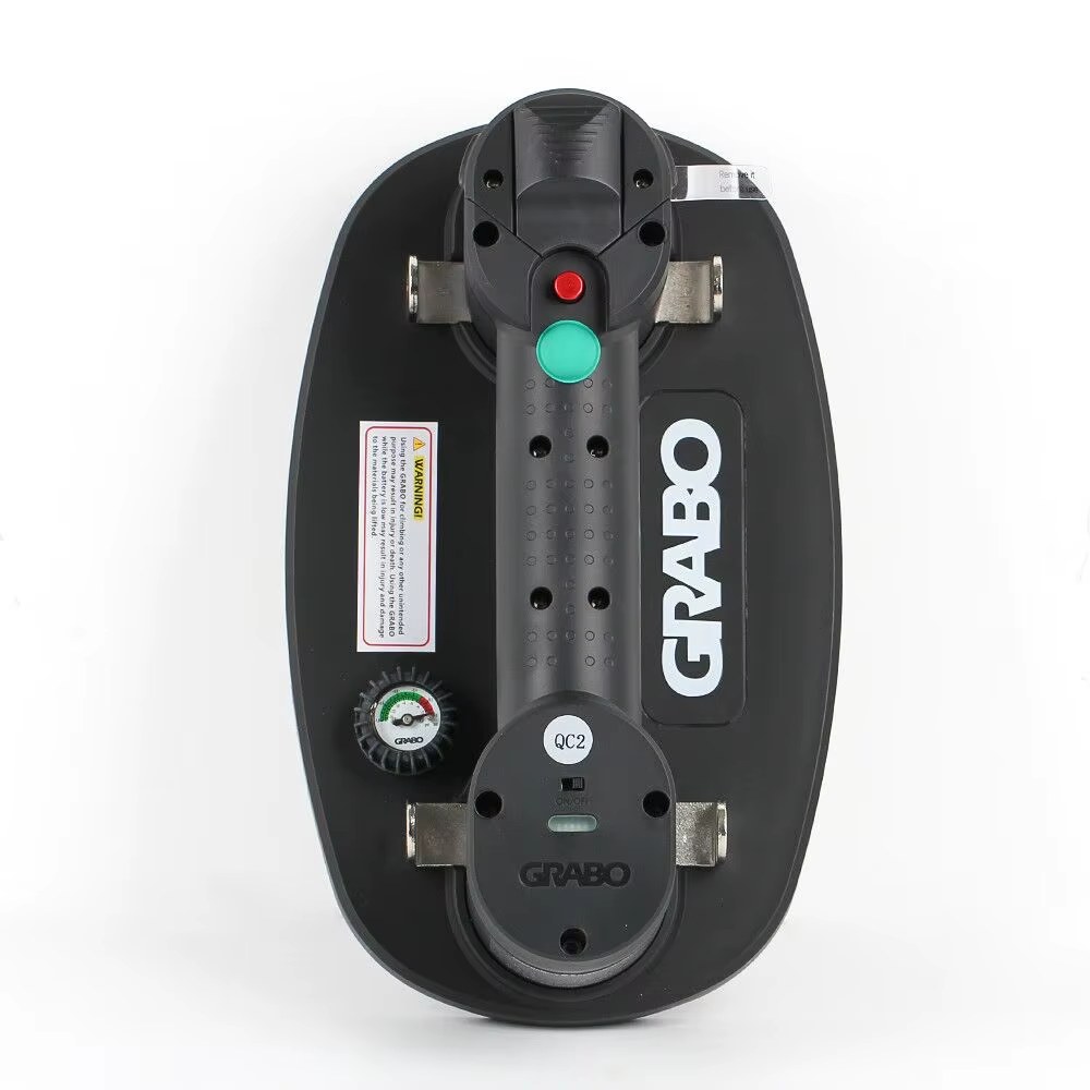 Grabo H Electric Vacuum Suction Cup Gripster for Structure Tile Glass Wood 170kg Capacity Portable Heavy Duty Lifter Stone Lifting Tool