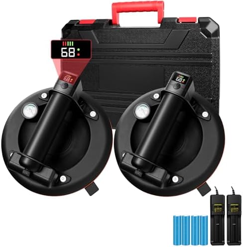 Electric Suction Gripster Lifter 200KG Load Capacity Powerful Industrial Suction Cup for Granite Glass Drywall Tile